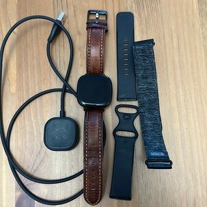 FitBit Versa 2 with accessories